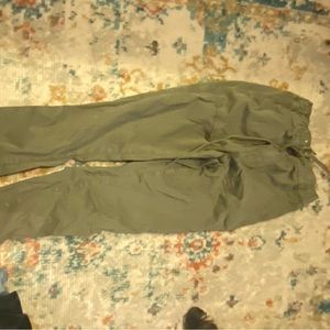 Olive joggers